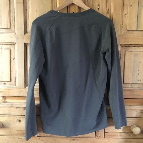 Maloja Medium Longsleeve Gray Embroidered Blouse‎ - Picture 7 of 10